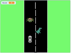 Car Game Scratch project