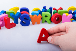 Letter hunt activity