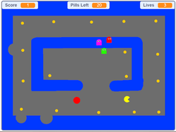 Pacman Scratch project