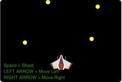 Space Warriors project screenshot