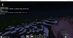 Treasure Hunt Game Minecraft project screenshot
