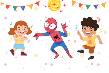 Dance Party with Spiderman