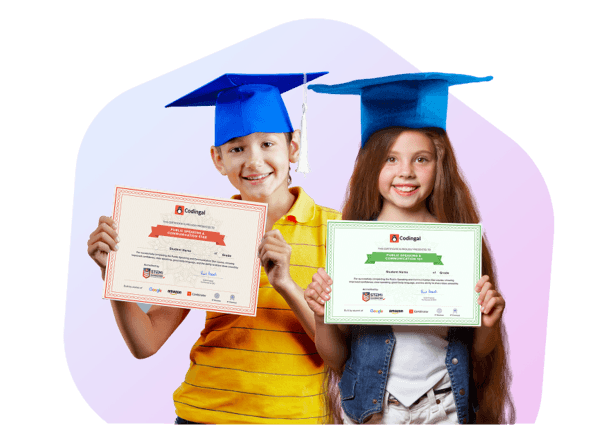 Codingal public speaking certificate