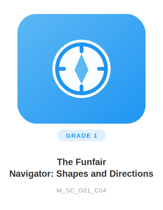 Image for The Funfair Navigator: Shapes and Directions course