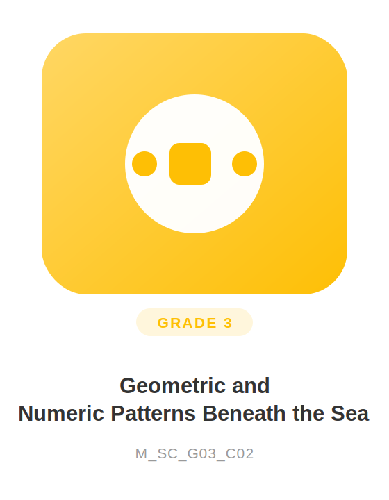 Image for Geometric And Numeric Patterns Beneath the Sea course