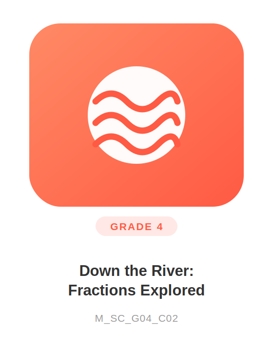 Image for Down the River: Fractions Explored course