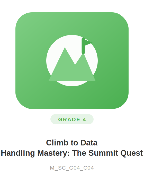 Image for Climb to Data Handling Mastery: The Summit Quest course