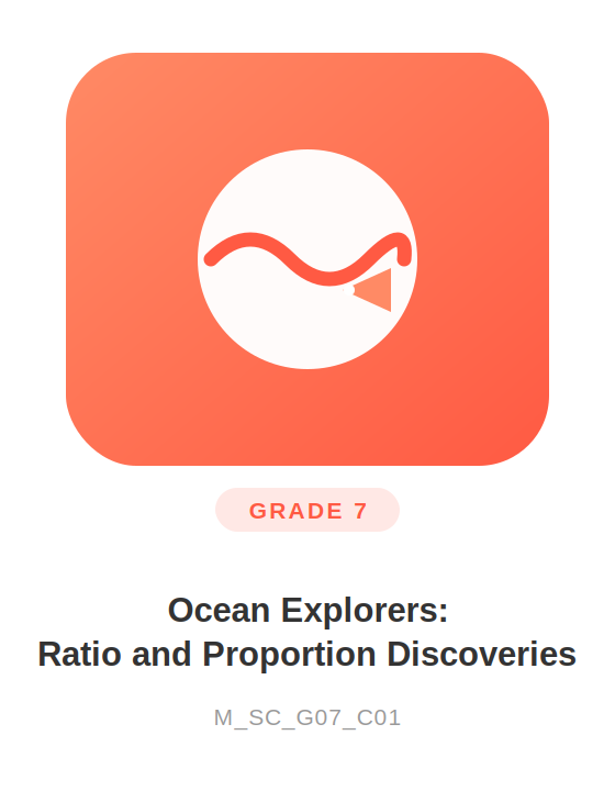 Image for Ocean Explorers: Ratio and Proportion Discoveries course