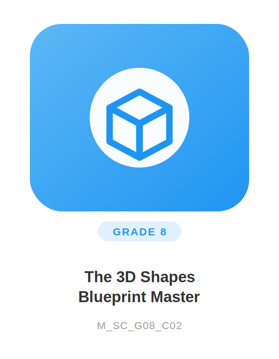 Image for The 3D Shapes Blueprint Master course