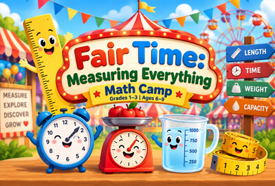 Image for Fair Time: Measuring Everything (Math Camp) (Grades 1–3) (6 classes) course