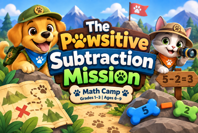 Image for The Pawsitive Subtraction Mission (Math Camp) (Grades 1–3) (6 classes) course