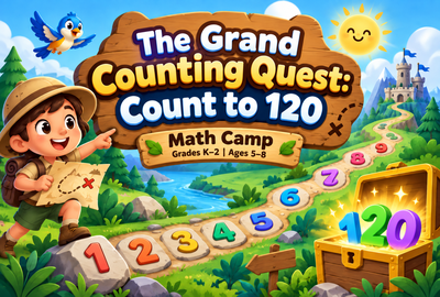 Image for The Grand Counting Quest: Count to 120 (Math Camp) (Grades K–2) (8 classes) course
