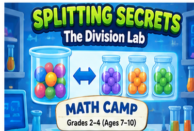 Image for The Division Lab (Math Camp) (Grades 2–4) (6 classes) course