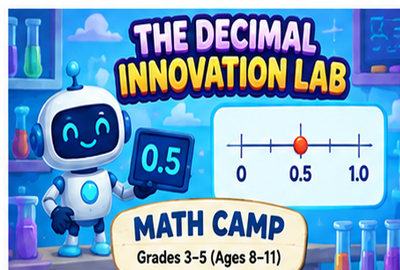 Image for The Decimal Innovation Lab (Math Camp) (Grades 3–5) (6 classes) course