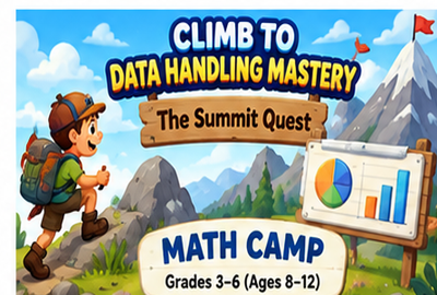 Image for Climb to Data Handling Mastery: The Summit Quest (Math Camp) (Grades 3–6) (7 classes) course