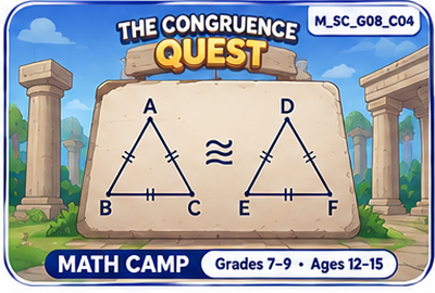 Image for The Congruence Quest (Math Camp) (Grades 7–9) (6 classes) course